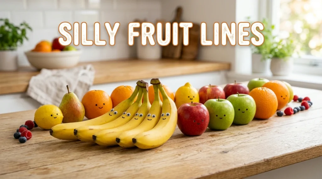 Silly Fruit Lines