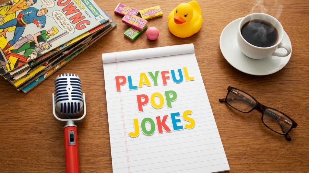 Playful Pop Jokes