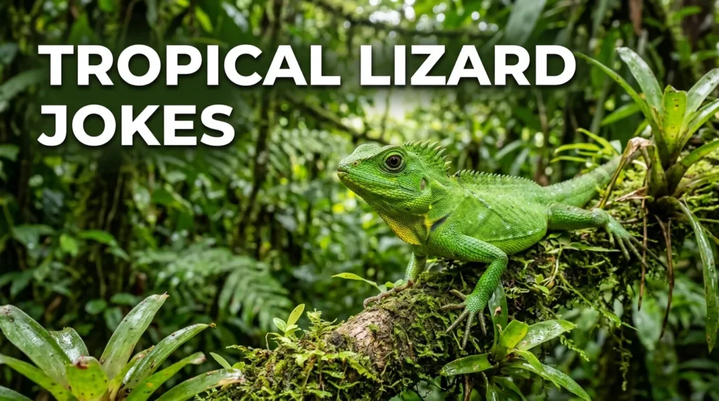 Tropical Lizard Jokes