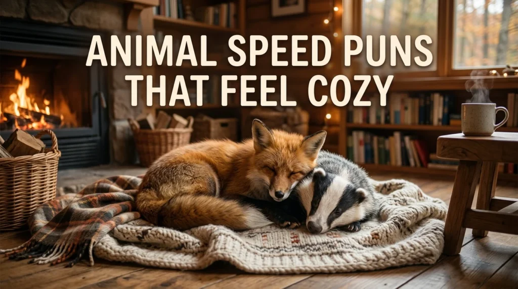 Animal Speed Puns That Feel Cozy