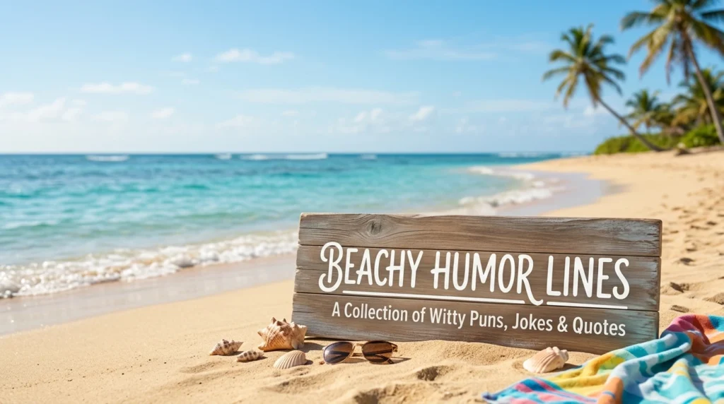 Beachy humor lines