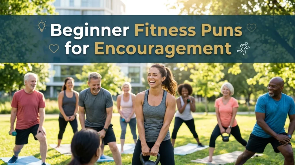 Beginner Fitness Puns for Encouragement