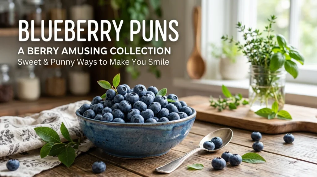 Blueberry Puns
