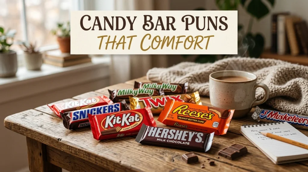 Candy Bar Puns That Comfort