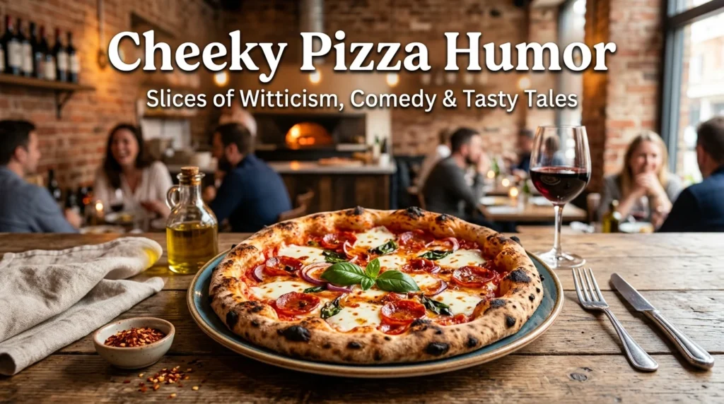 Cheeky Pizza Humor