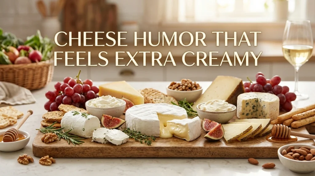 Cheese Humor That Feels Extra Creamy