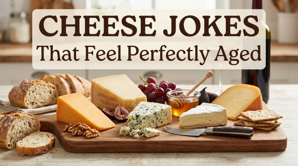 Cheese Jokes That Feel Perfectly Aged