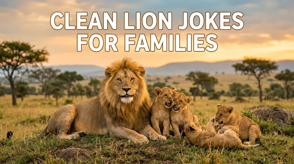 Clean Lion Jokes for Families