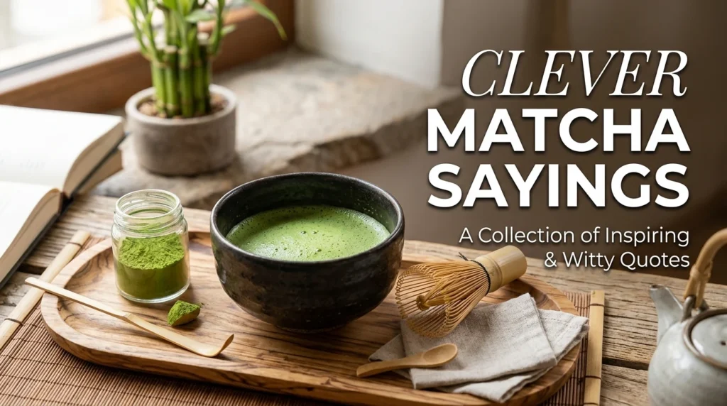 Clever Matcha Sayings