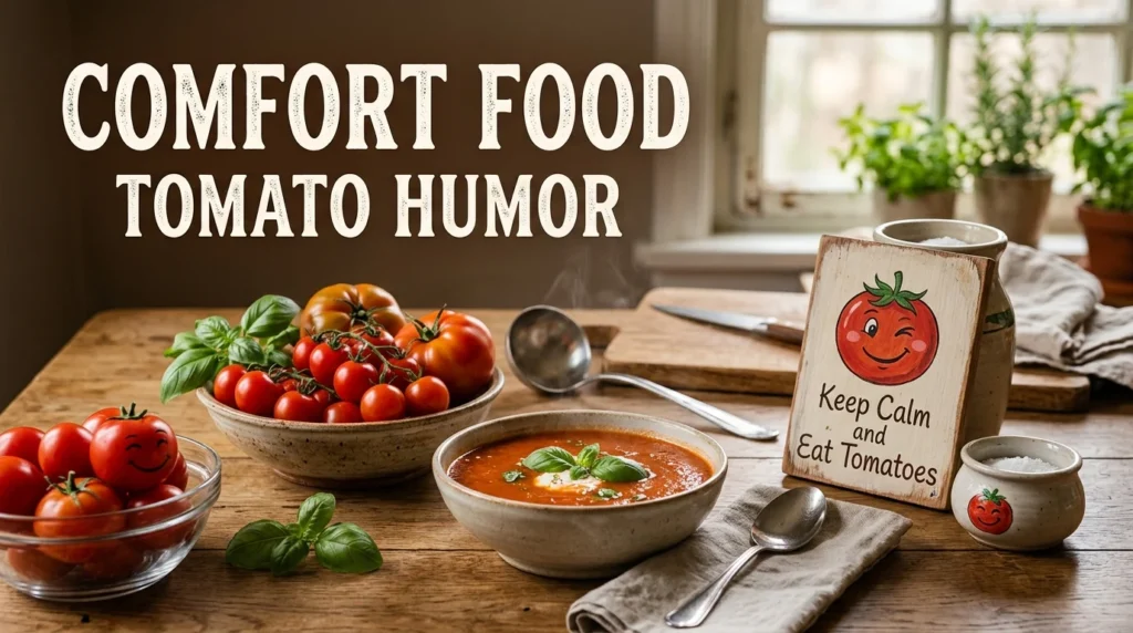 Comfort Food Tomato Humor