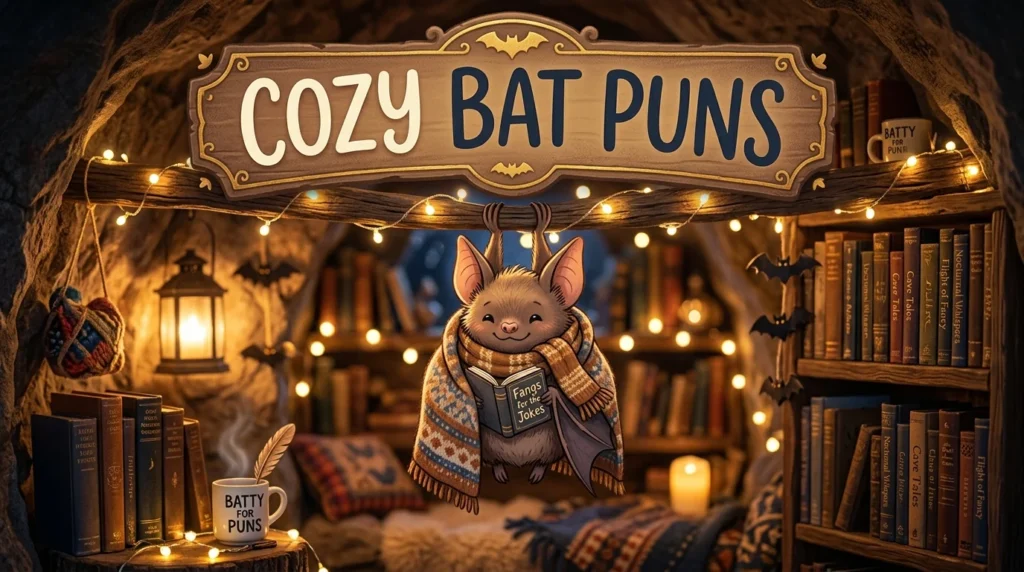 Cozy Bat Puns