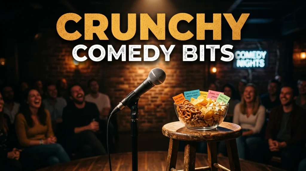 Crunchy comedy bits