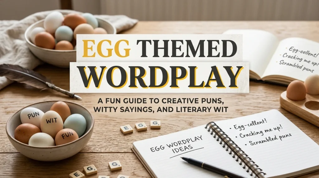 Egg Themed Wordplay