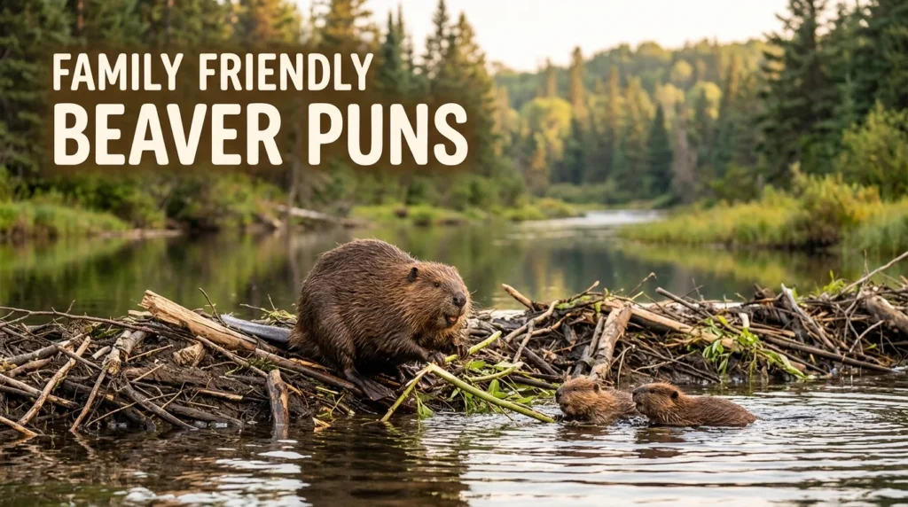 Family Friendly Beaver Puns