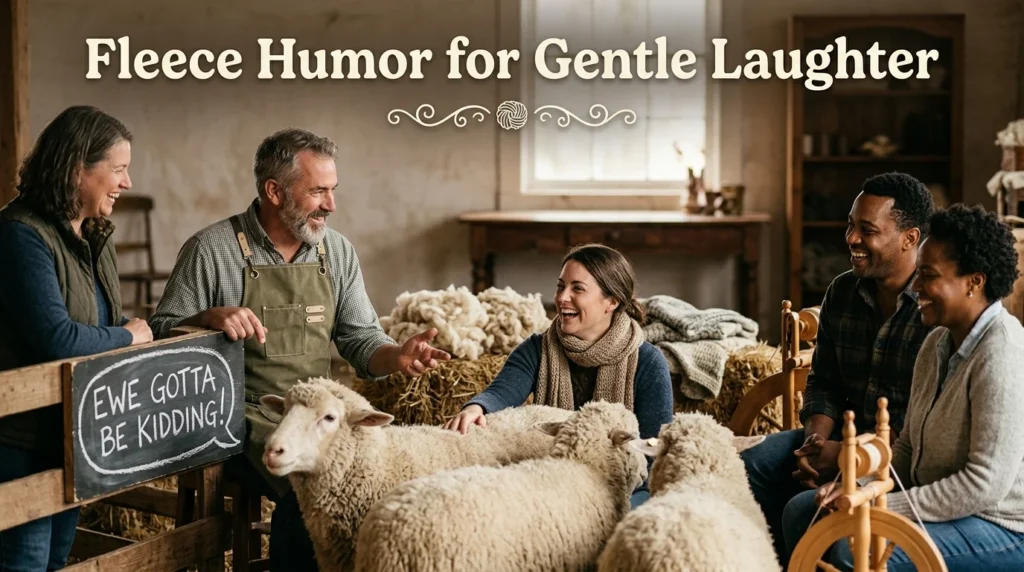 Fleece Humor for Gentle Laughter