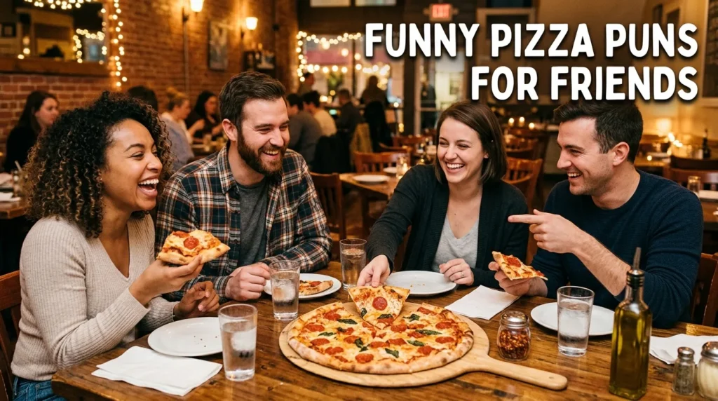Funny Pizza Puns for Friends