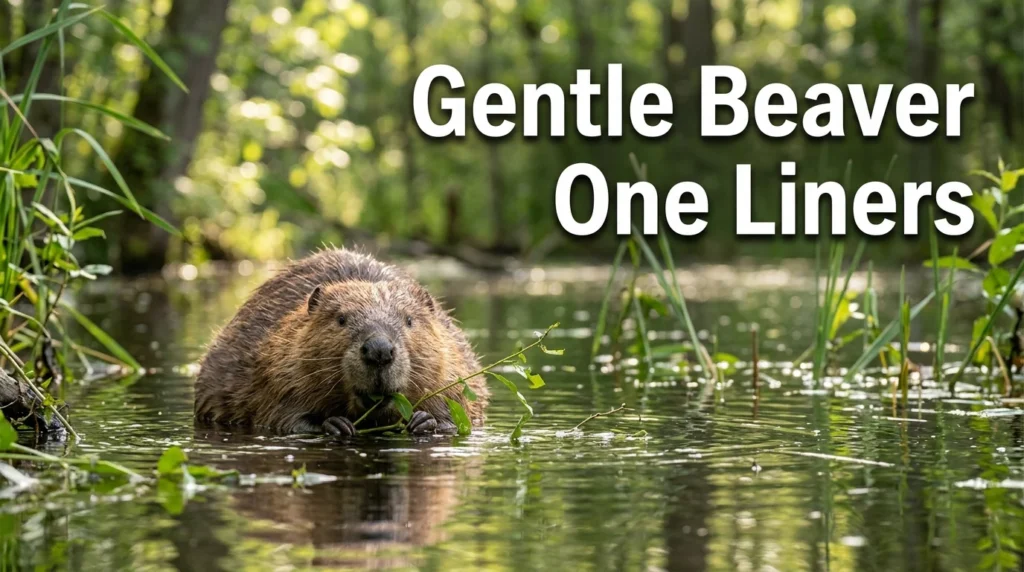 Gentle Beaver One Liners
