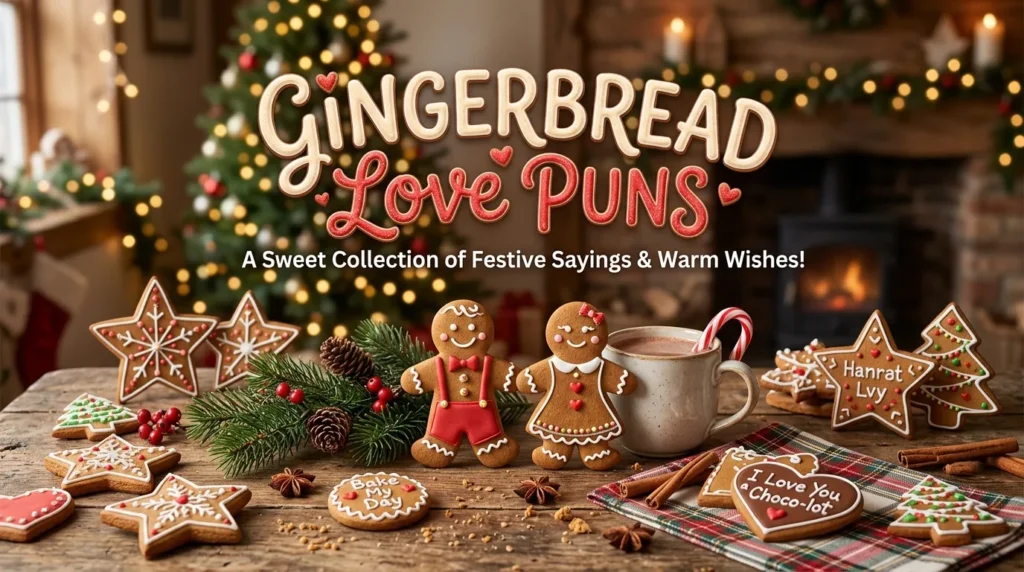 Gingerbread Love Puns