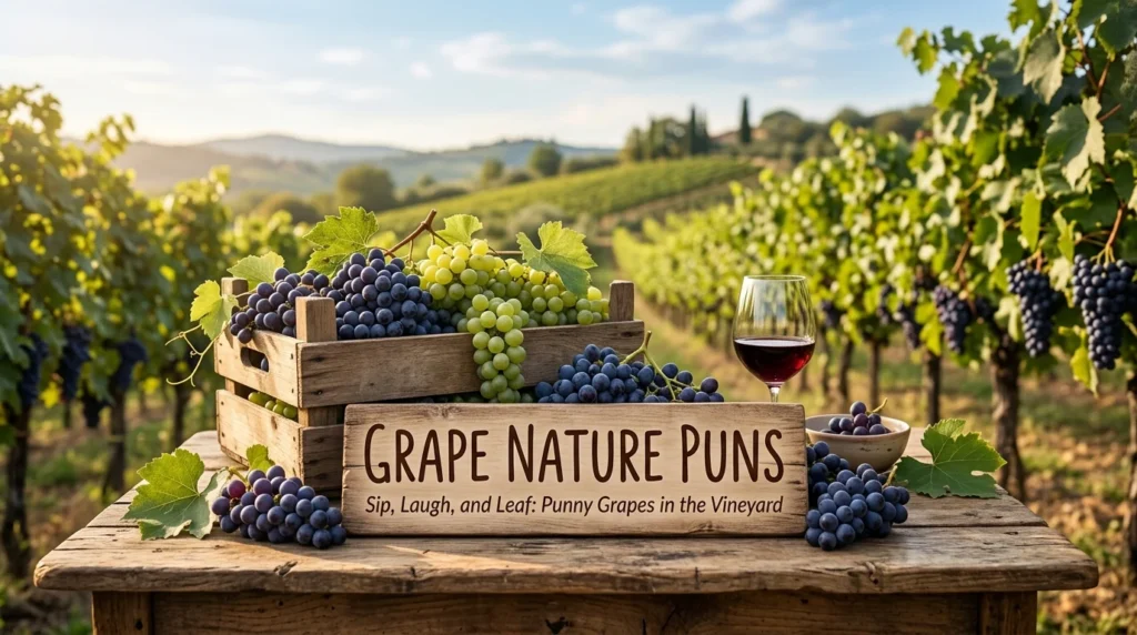 Grape nature puns