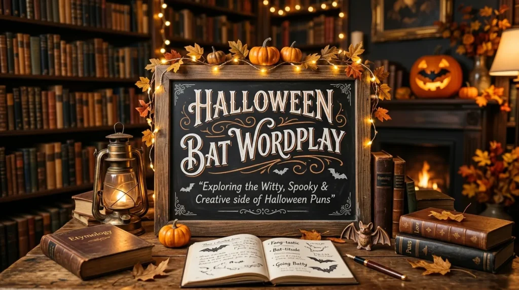 Halloween Bat Wordplay