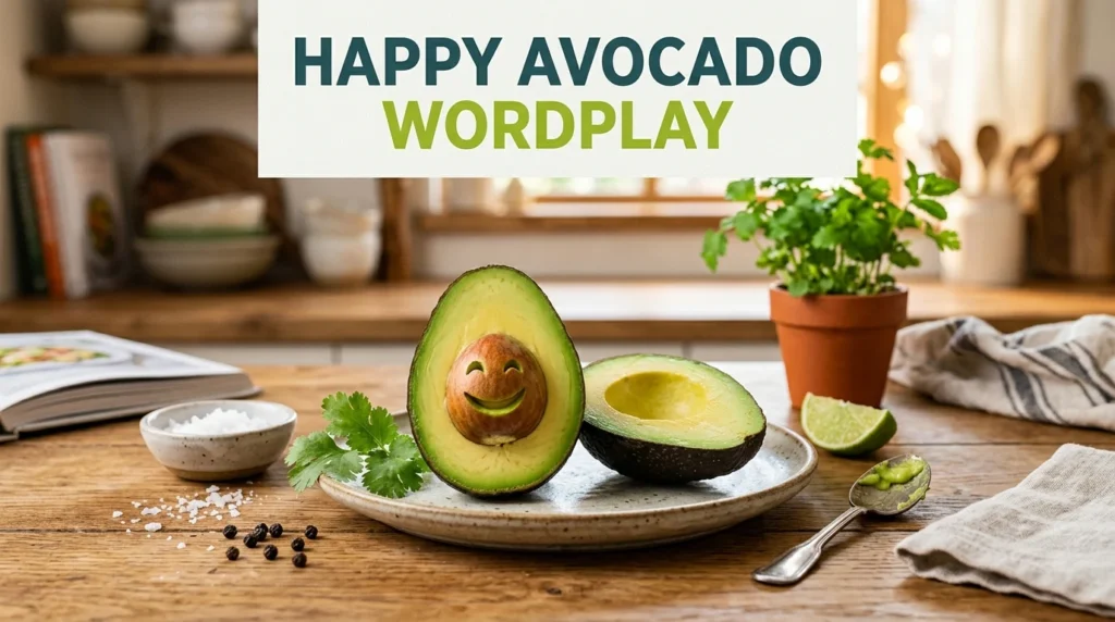 Happy Avocado Wordplay