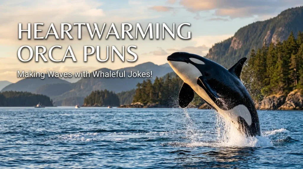 Heartwarming orca puns