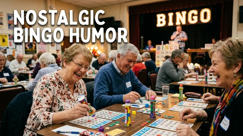 Nostalgic Bingo Humor