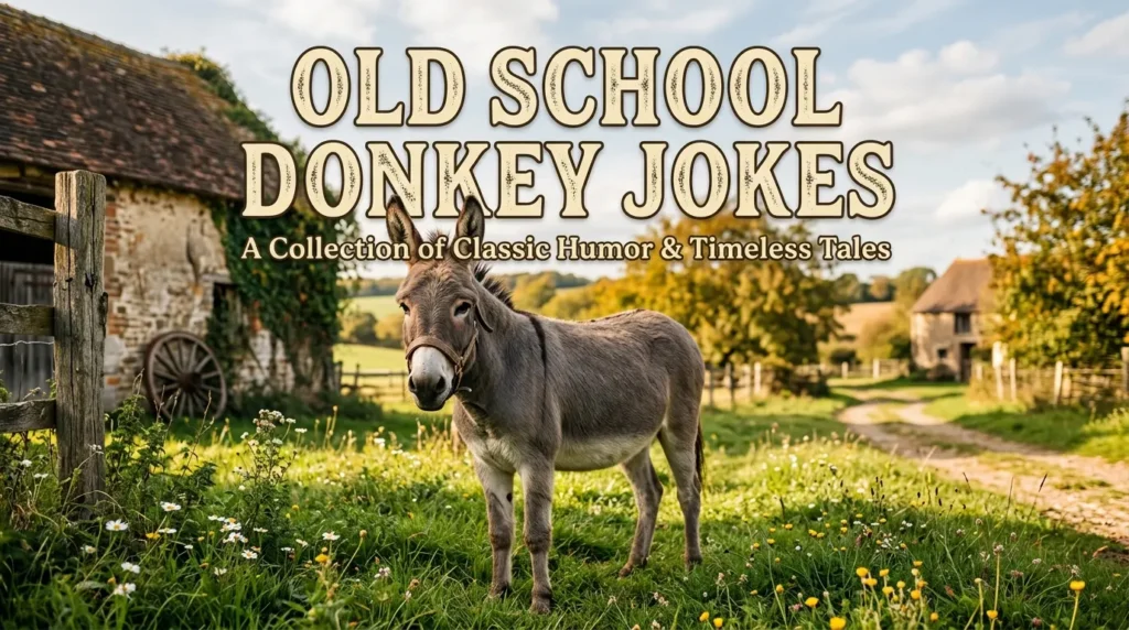 Old School Donkey Jokes