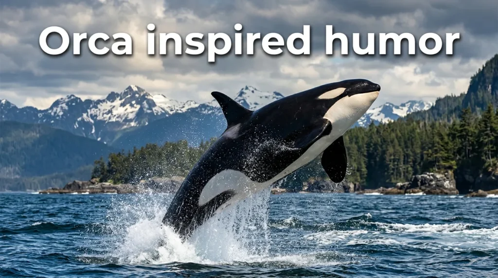 Orca inspired humor