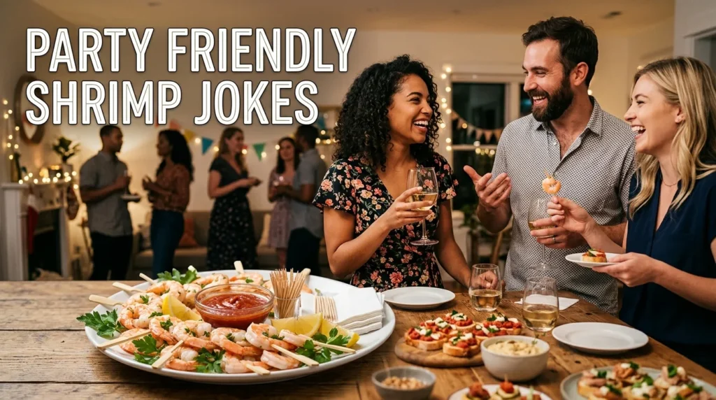 Party Friendly Shrimp Jokes