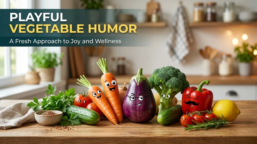Playful Vegetable Humor