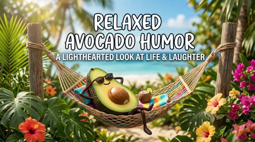Relaxed Avocado Humor