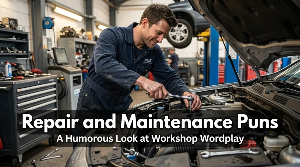 Repair and Maintenance Puns