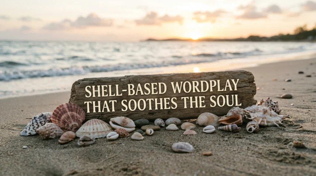 Shell Based Wordplay That Soothes the Soul