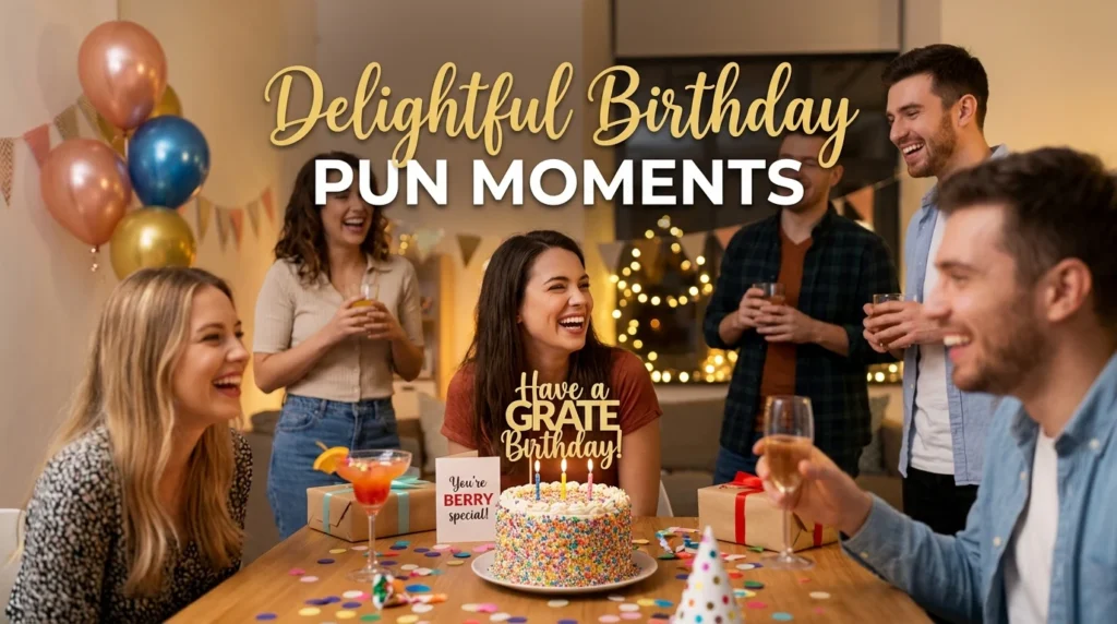 Delightful Birthday Pun Moments
