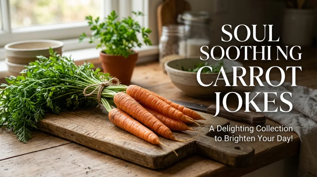 Soul Soothing Carrot Jokes
