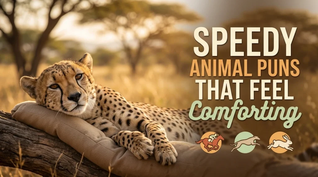 Speedy Animal Puns That Feel Comforting