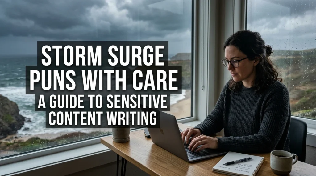 Storm Surge Puns with Care