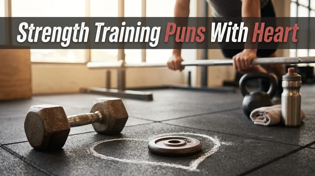 Strength Training Puns With Heart