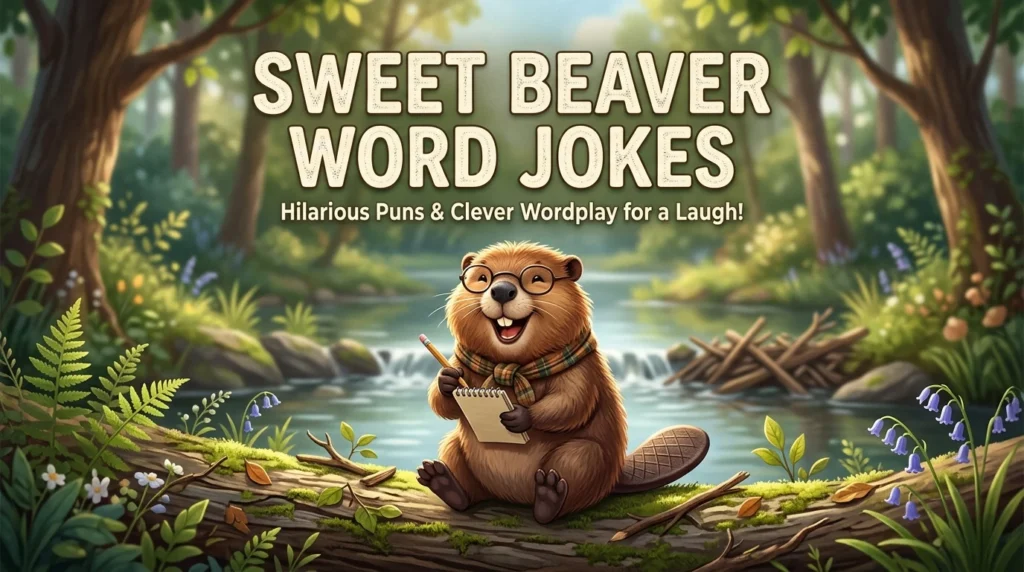 Sweet Beaver Word Jokes