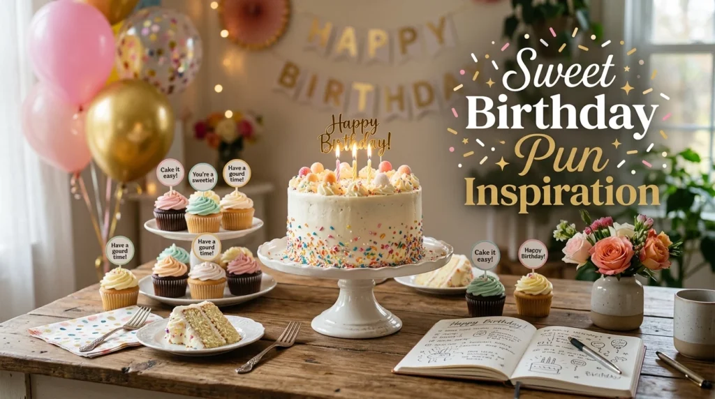 Sweet Birthday Pun Inspiration