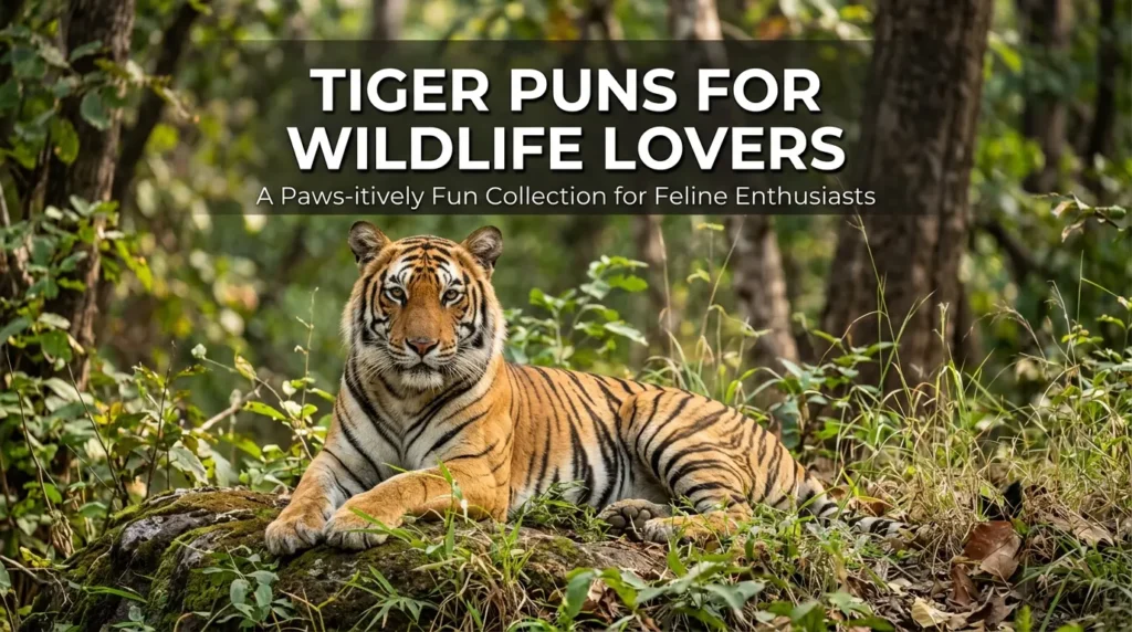 Tiger Puns For Wildlife Lovers