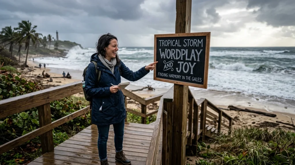 Tropical Storm Wordplay and Joy