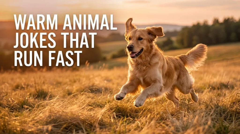 Warm Animal Jokes That Run Fast